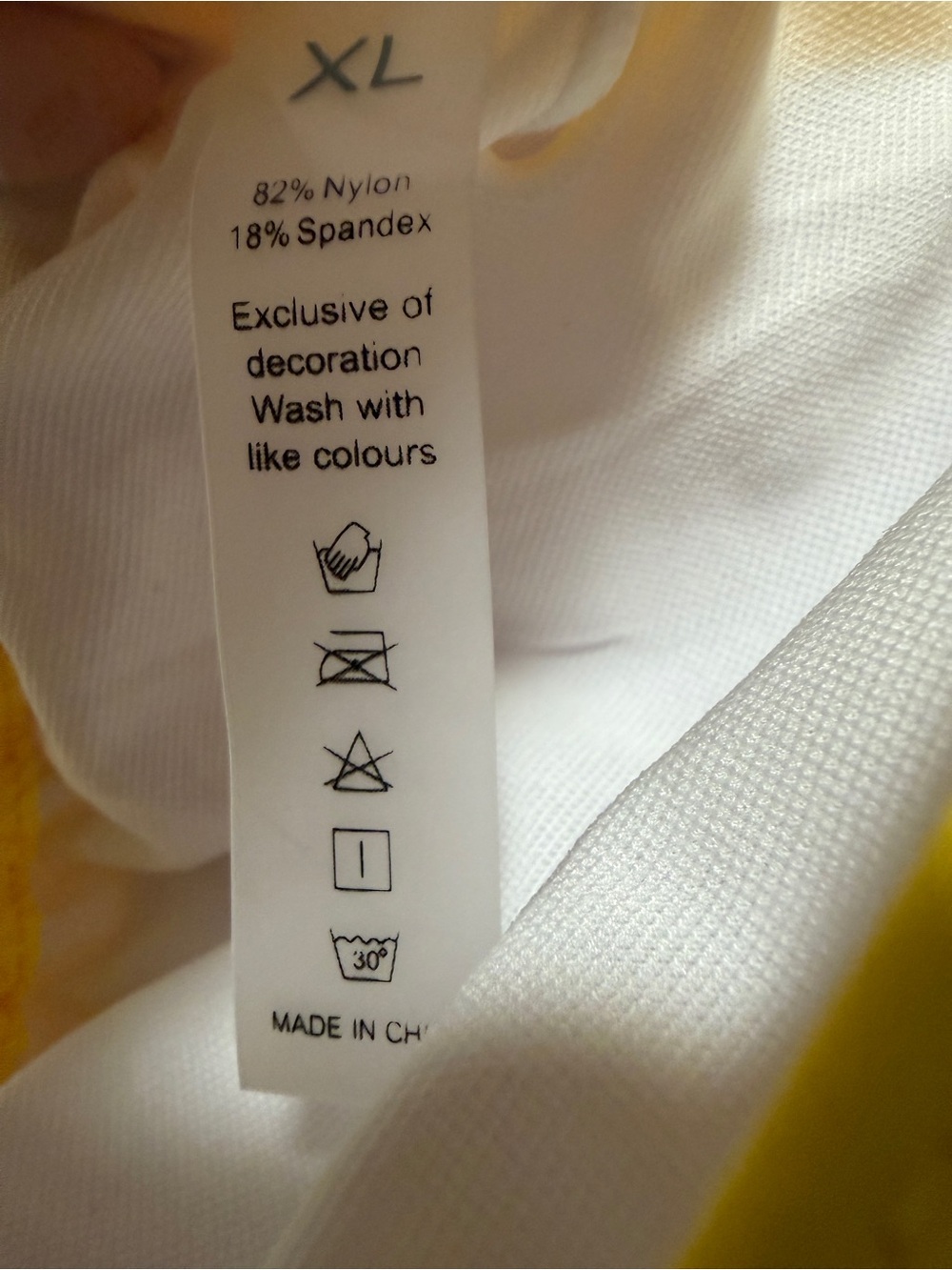 Yellow Triangle String Bikini Set - Picture 3 of 3